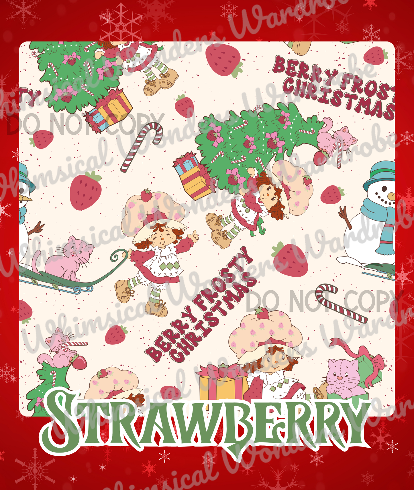 Merry Little Mashup- Strawberry