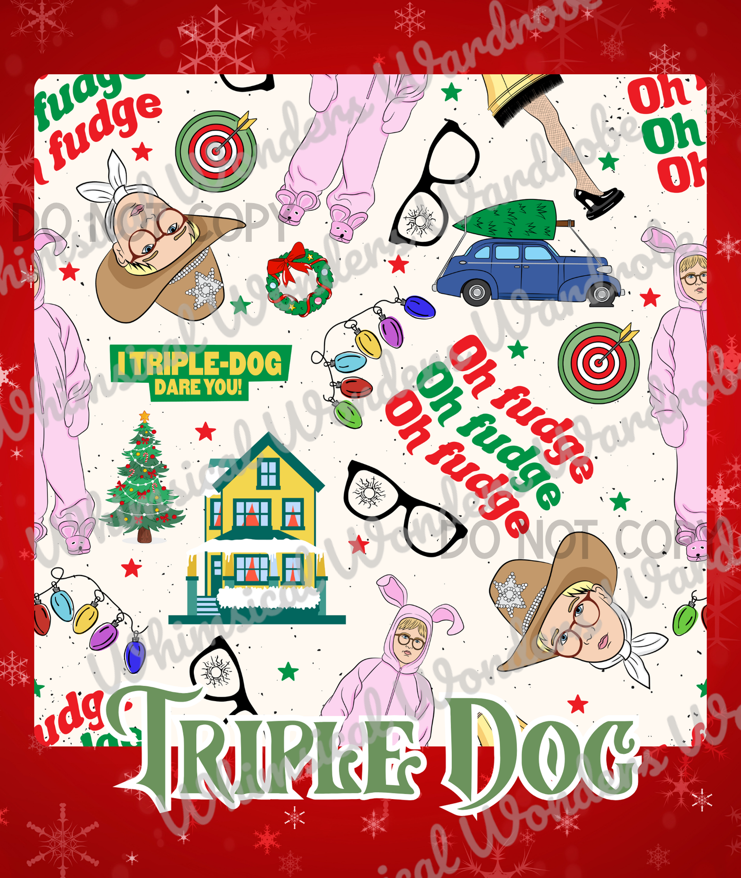 Merry Little Mashup-Triple Dog