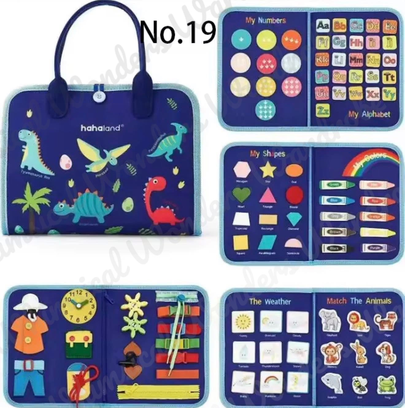 Felt Busy Board Books