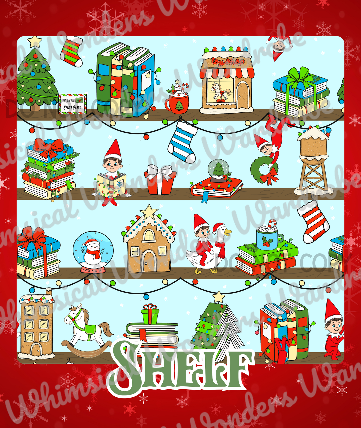 Merry Little Mashup-Shelf