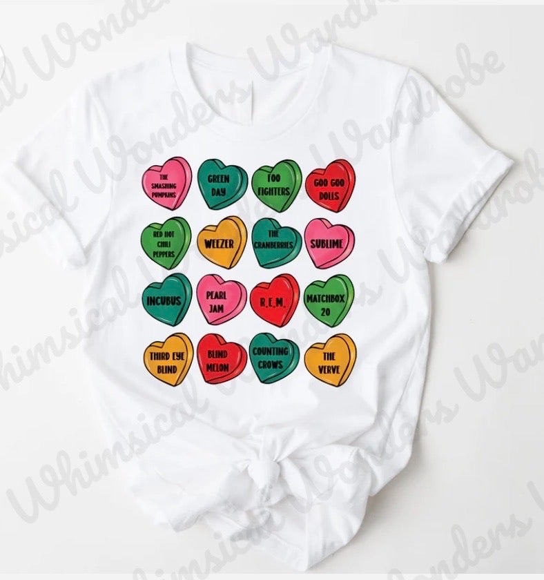 90's Rock Candy Hearts