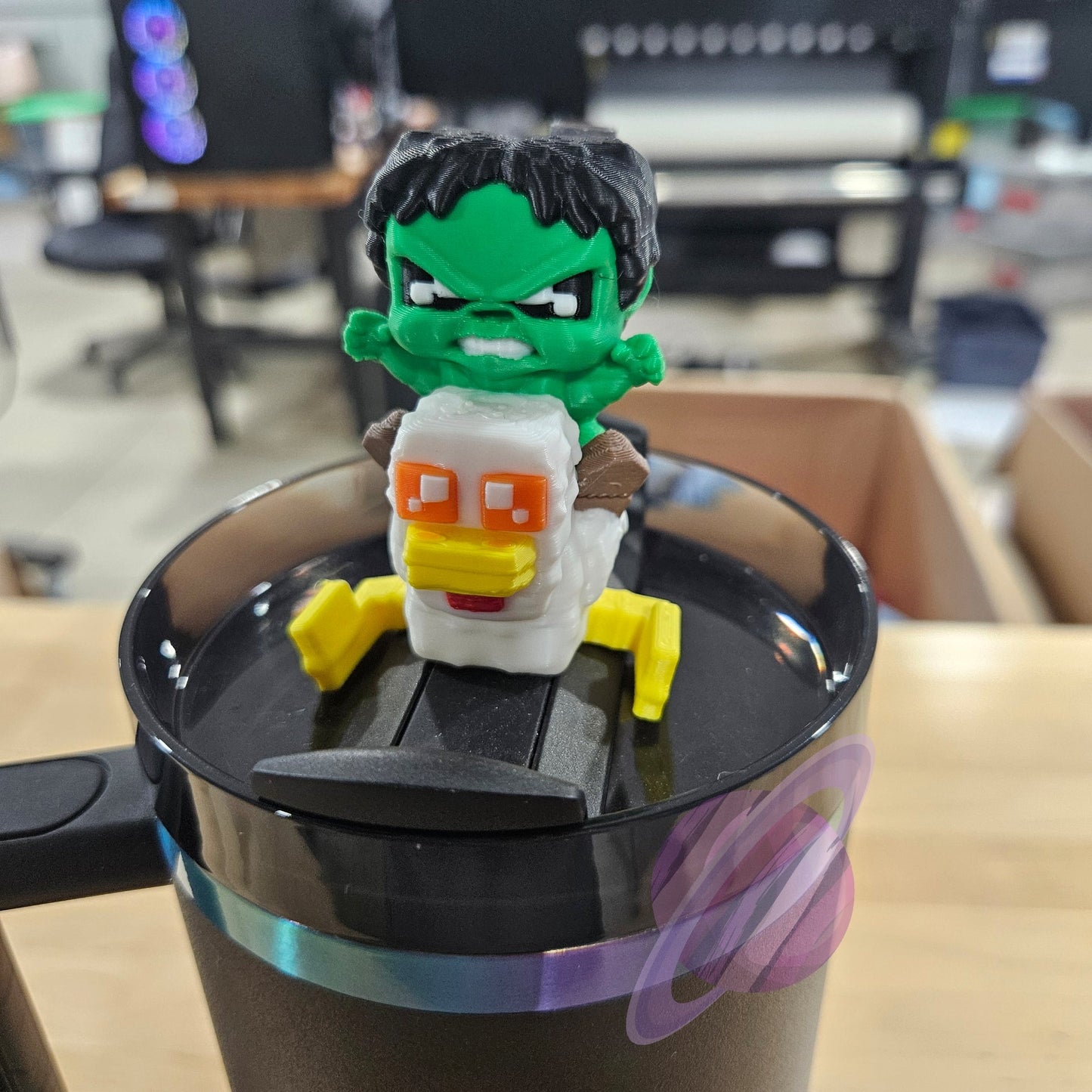 CHICKEN JOCK-3D PRINTED STRAW BUDDY