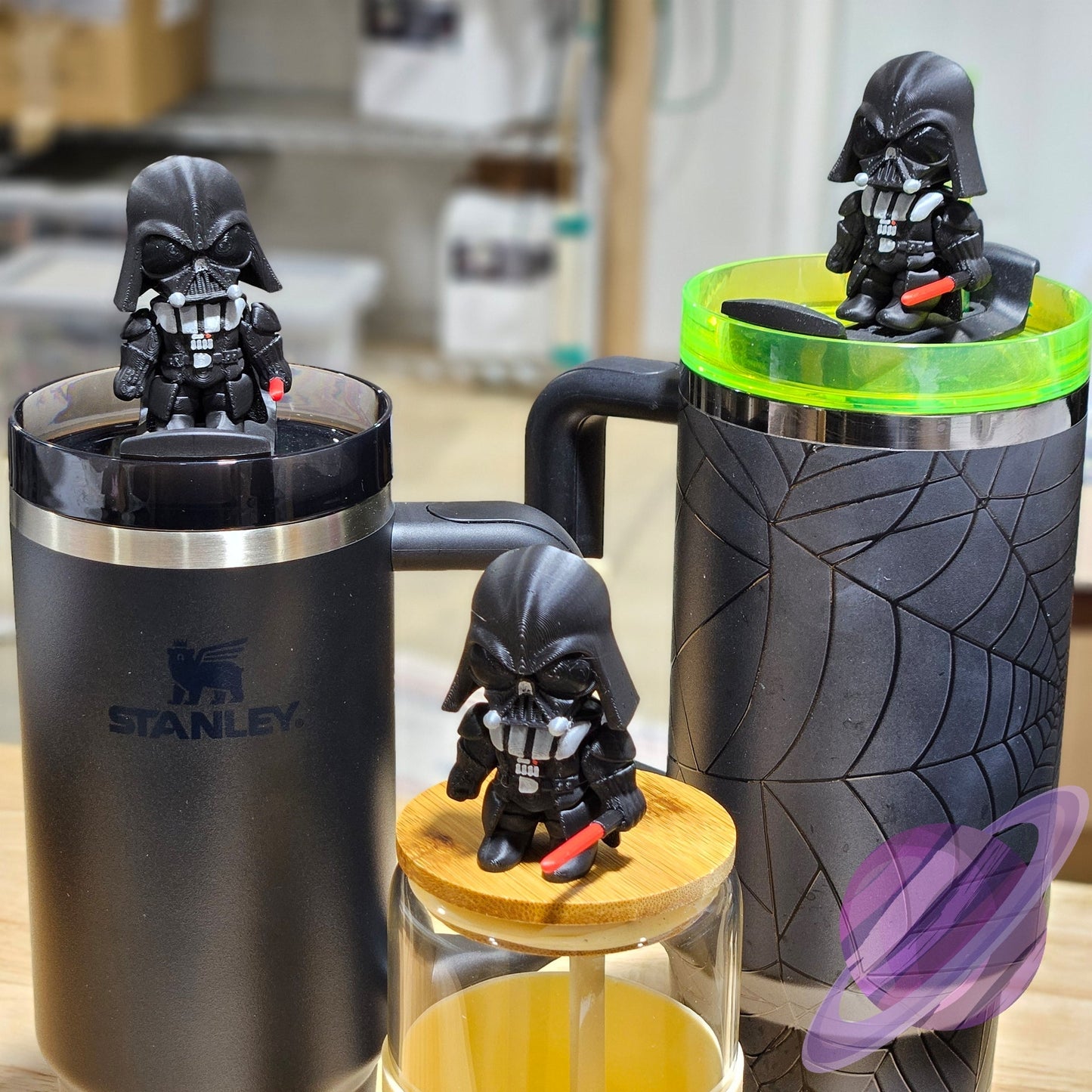 DARK FORCE-3D PRINTED STRAW BUDDY