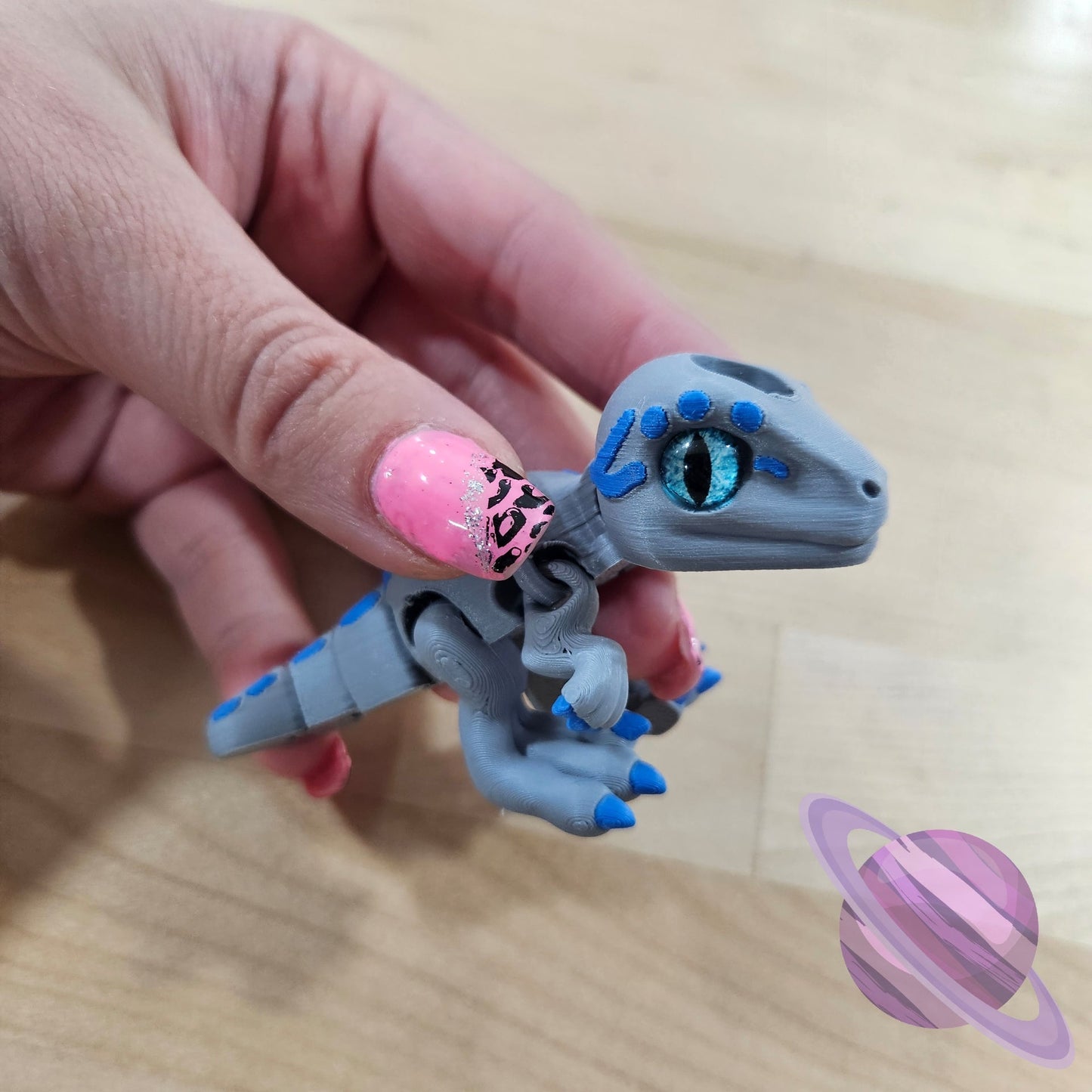 RAPTOR-3D PRINTED STRAW BUDDY