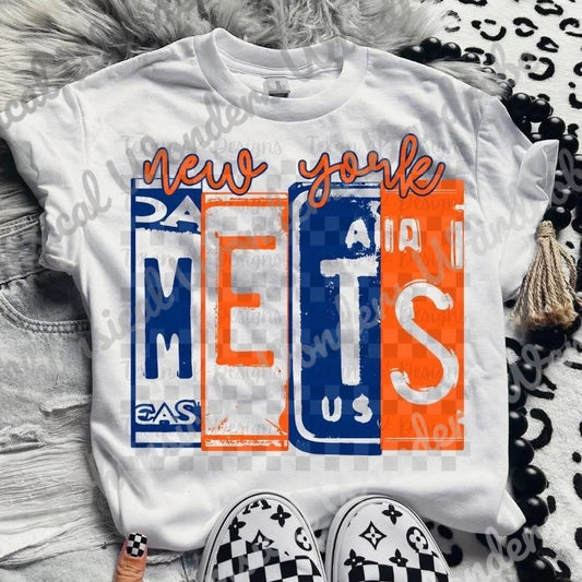 Mets License Plates