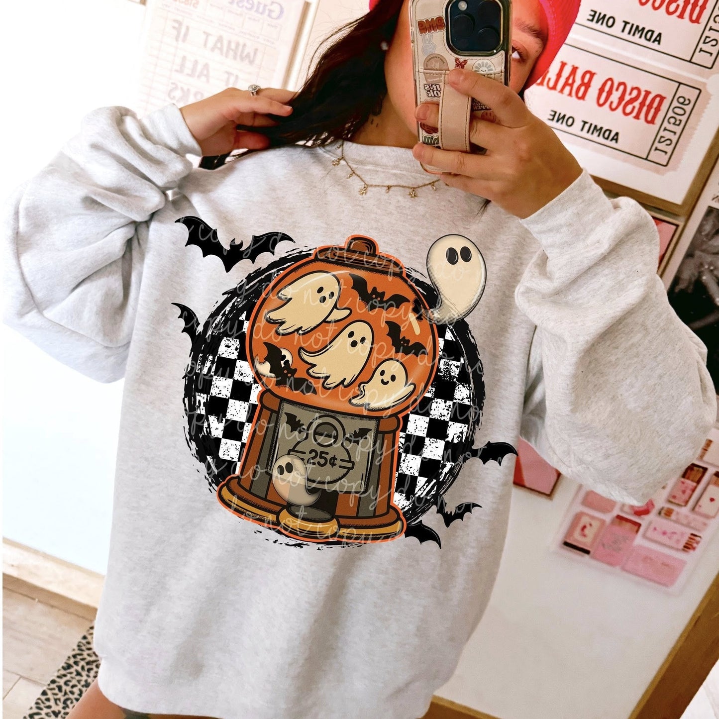 GHOST GUMBALL CREWNECK SWEATSHIRT
