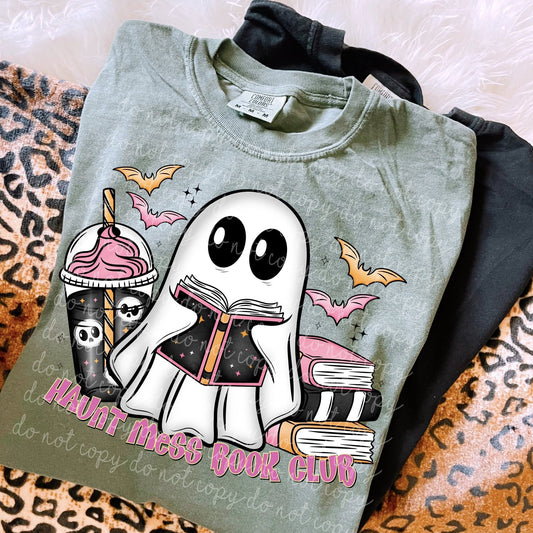 HAUNT MESS BOOK CLUB TEE
