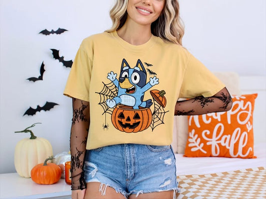 BLU PUMPKIN TEE