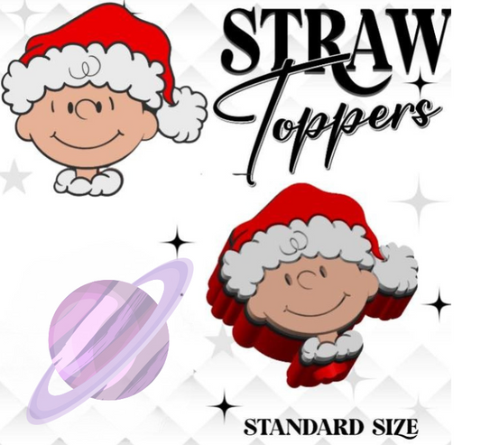 HOLIDAY CB- 3D PRINTED STRAW CHARM