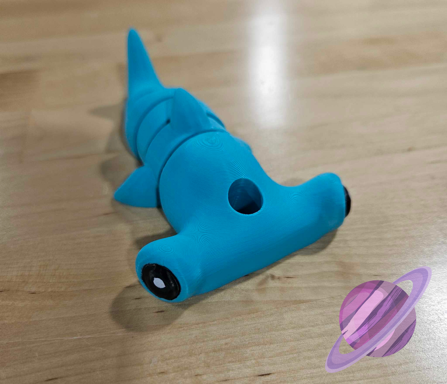 HAMMERHEAD SHARK-3D PRINTED STRAW BUDDY