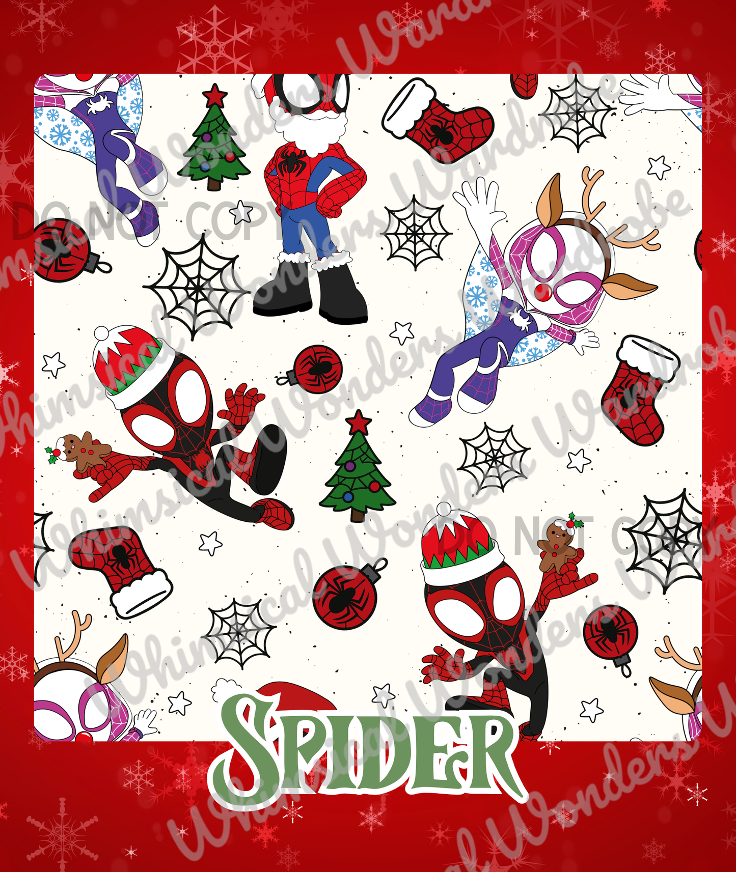 Merry Little Mashup-Spider