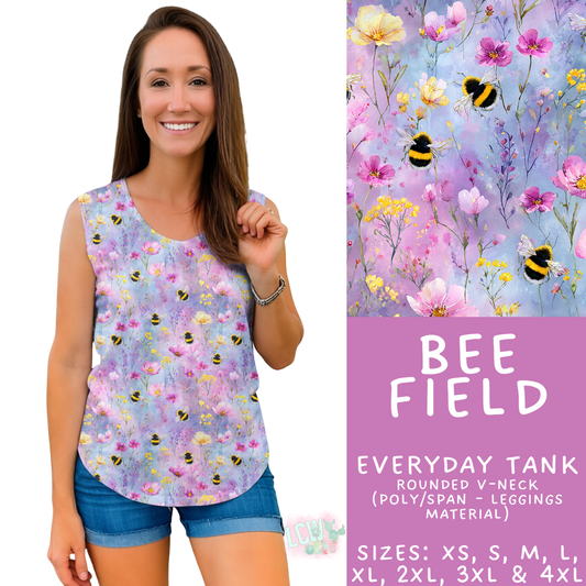 Batch #547 - Set in Style Collection - Closes 6/24 - ETA late August - Bee Field Everyday Tank