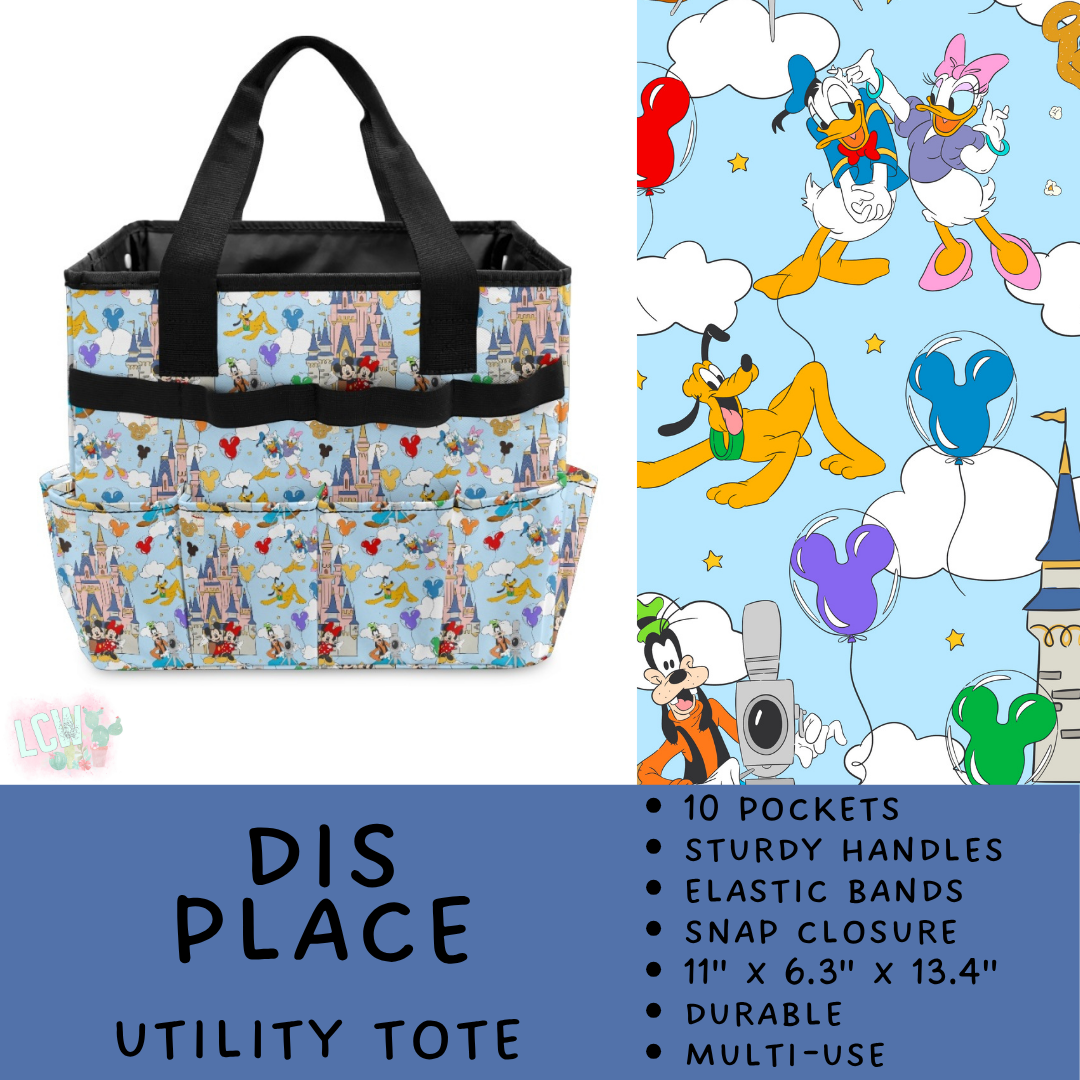 Batch #549 - Utility Tote 2 - Closes 6/29 - ETA late August - Dis Place Utility Tote
