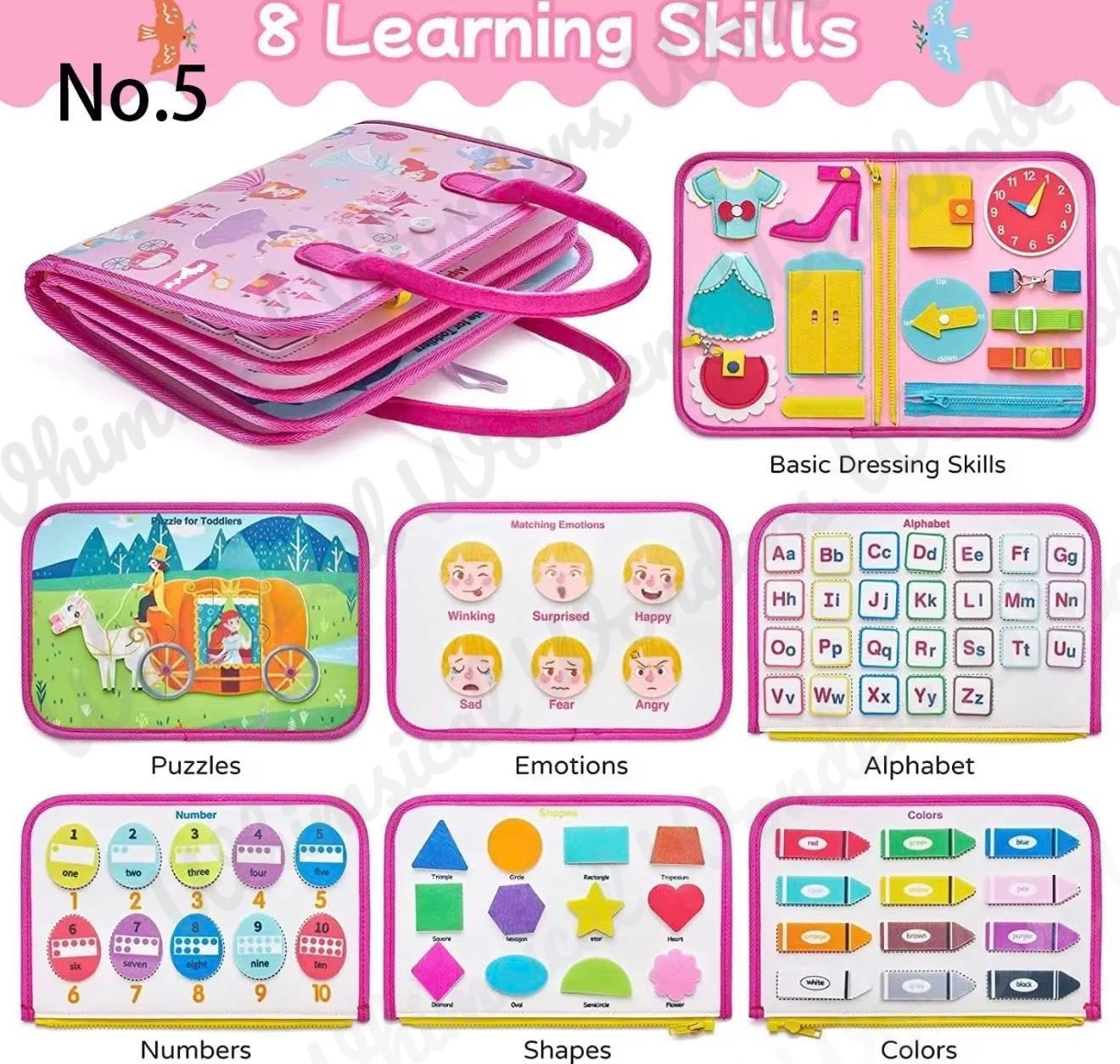 Felt Busy Board Books
