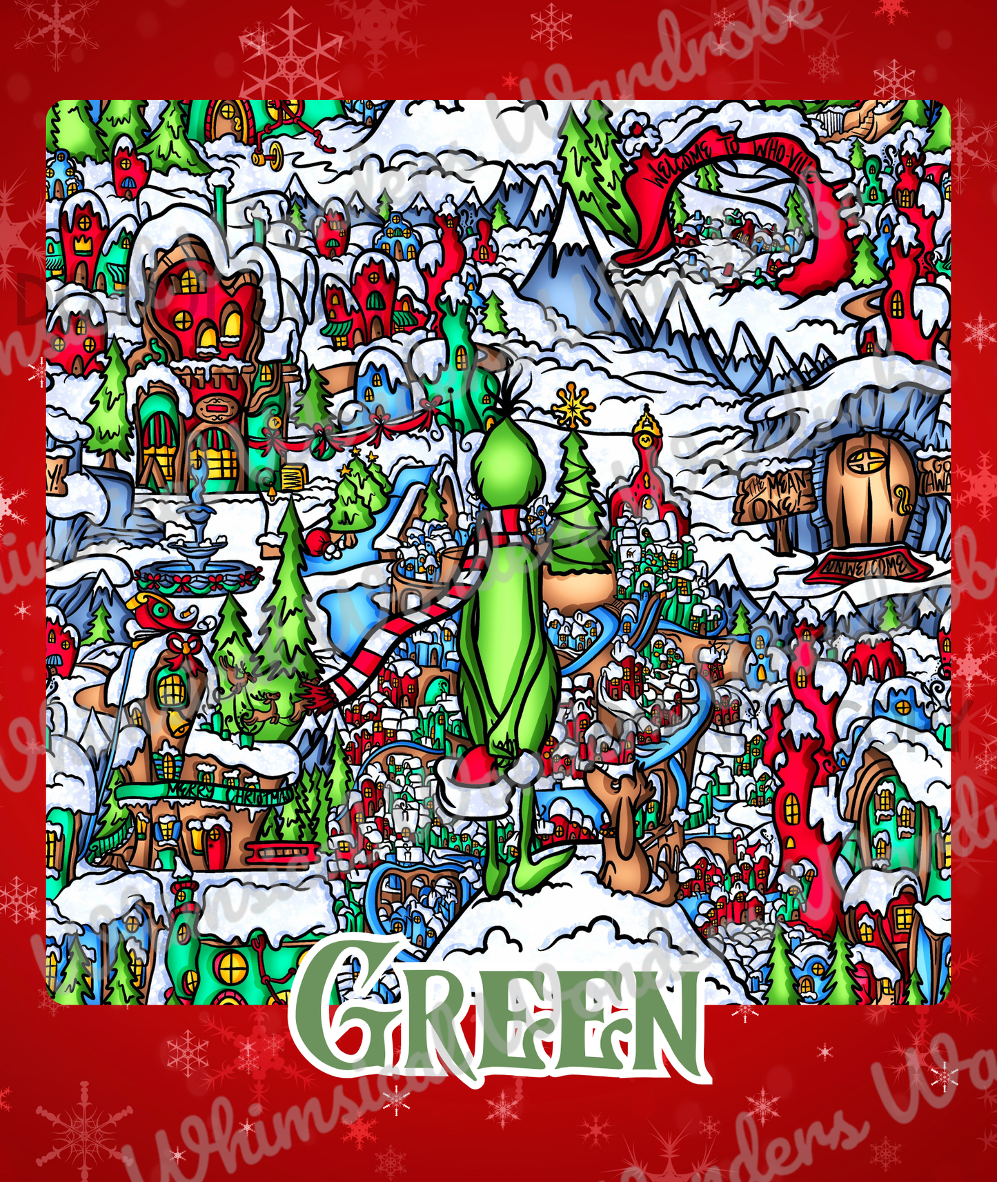 Merry Little Mashup-Green