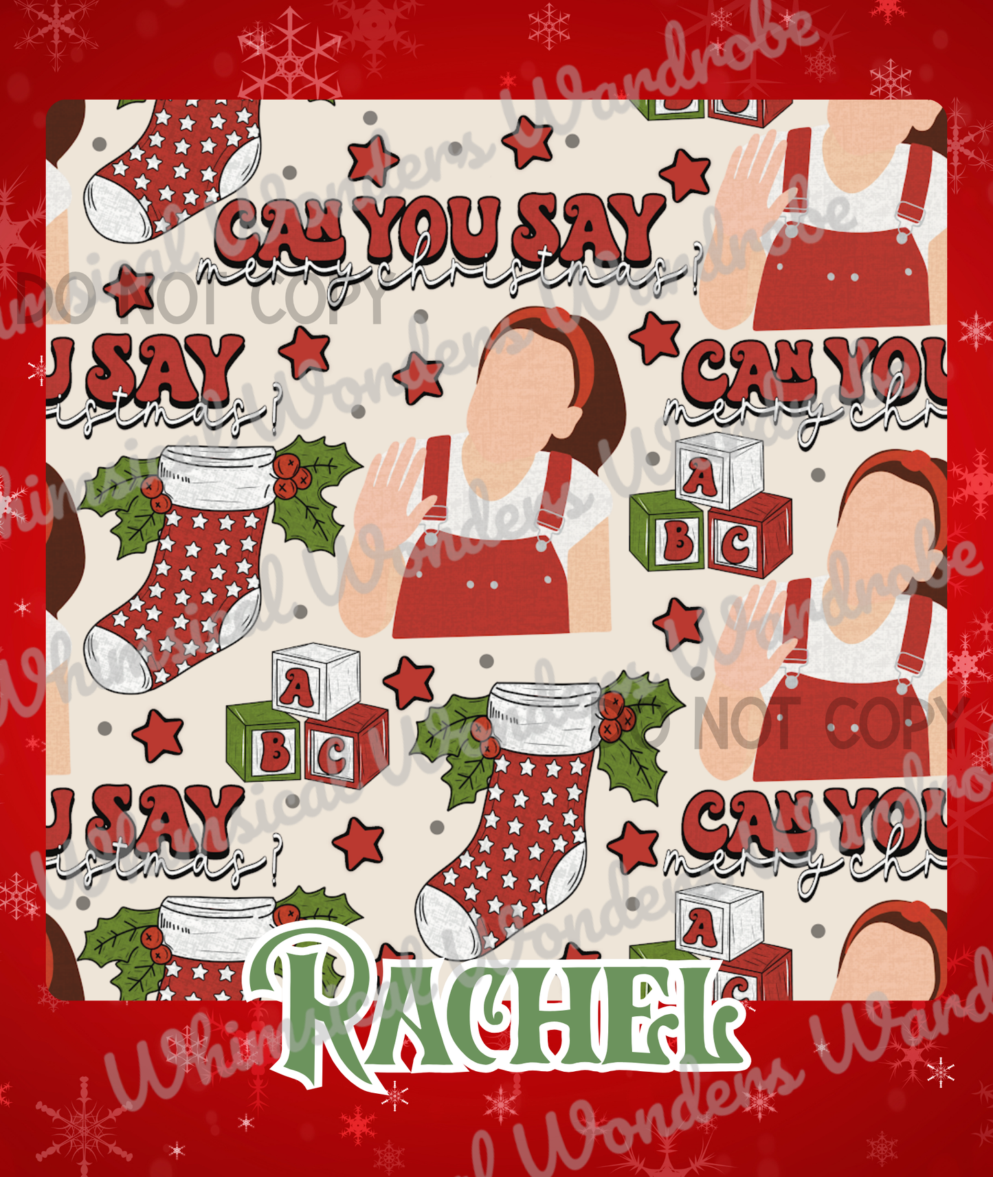 Merry Little Mashup-Rachel