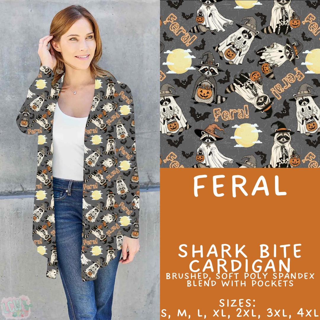Batch #556 - Halloween 3 - Closes 7/15 - ETA mid Sept - Feral Cardigan