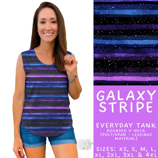 Batch #547 - Set in Style Collection - Closes 6/24 - ETA late August - Galaxy Stripe Everyday Tank