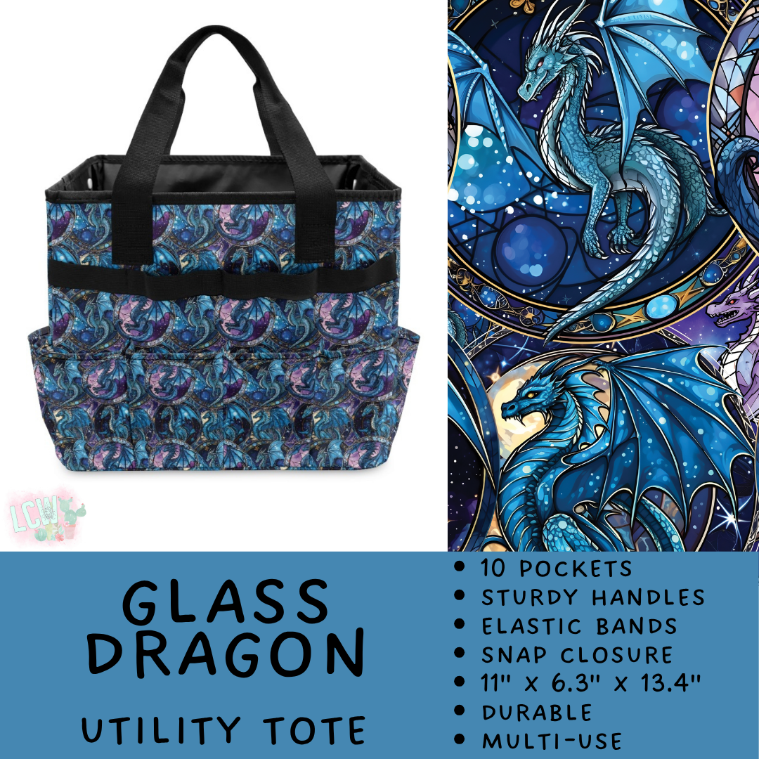 Batch #549 - Utility Tote 2 - Closes 6/29 - ETA late August - Glass Dragon Utility Tote