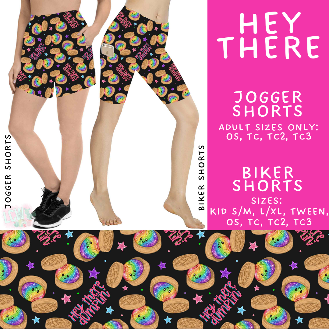 Batch #550 - Fun Run 24 - Closes 7/1 - ETA early Sept - Hey There Biker & Jogger Shorts