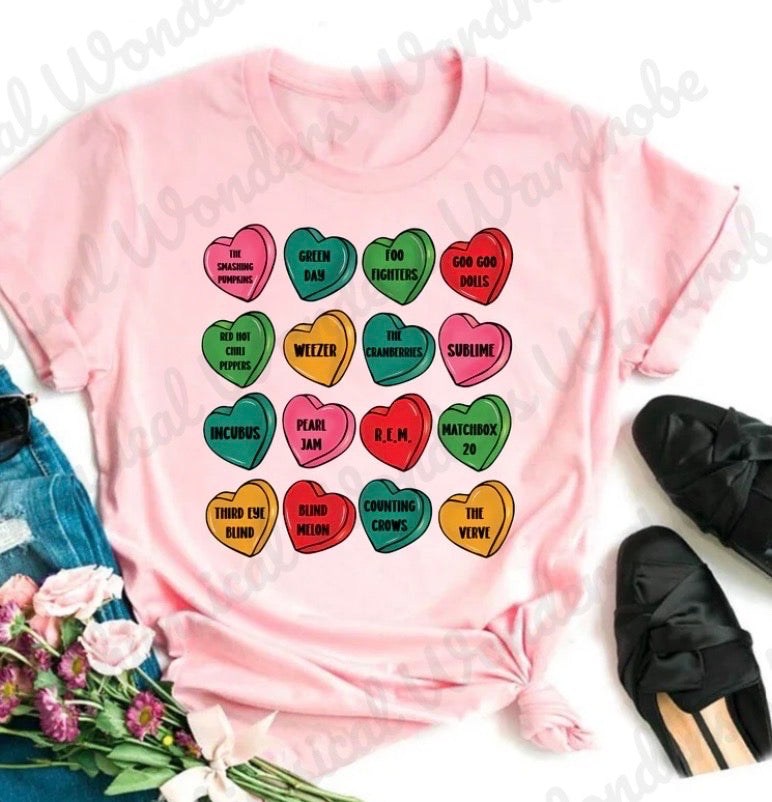 90's Rock Candy Hearts
