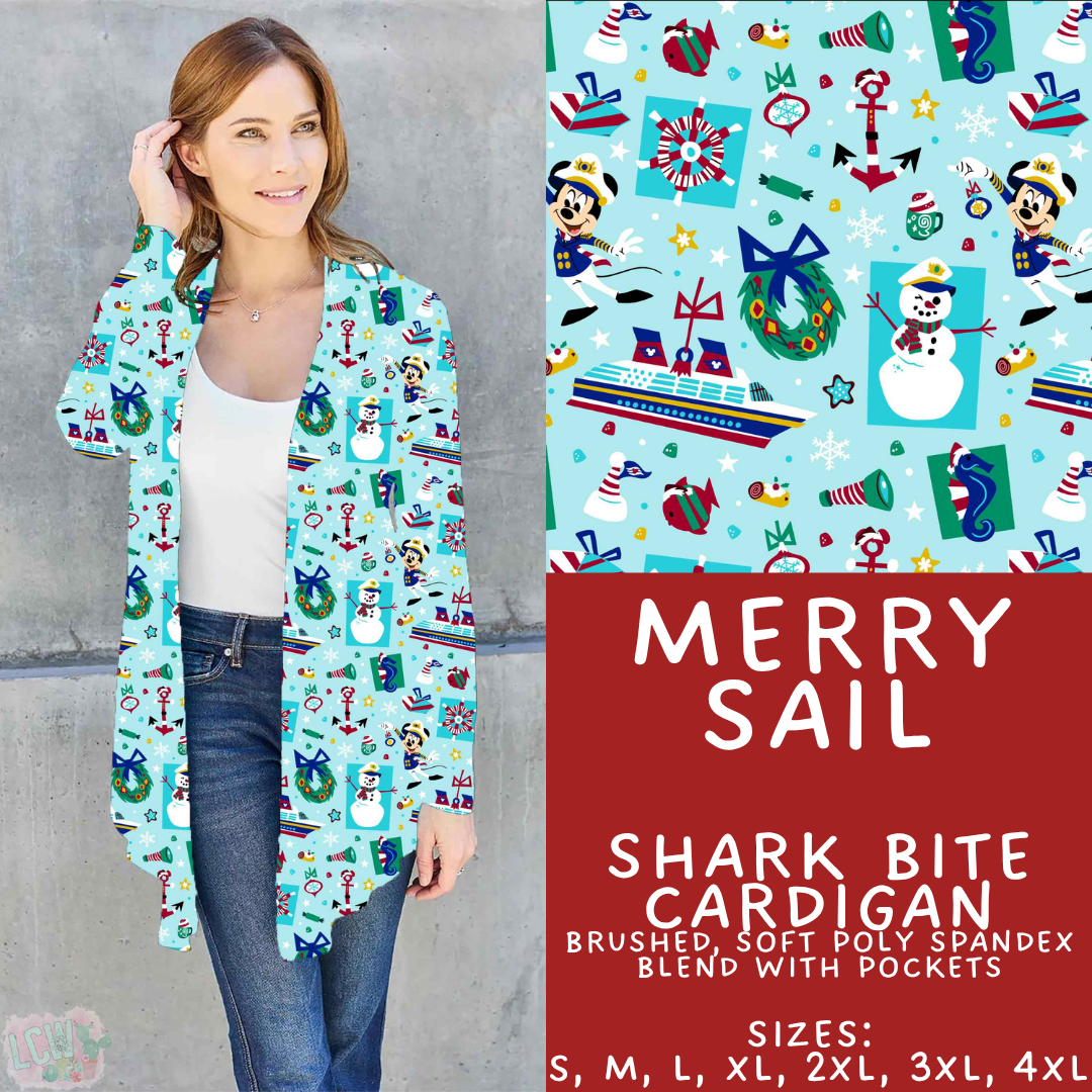 Batch #558 - Magical Character Christmas - Closes 7/20 - ETA mid/late Sept - Merry Sail Cardigan