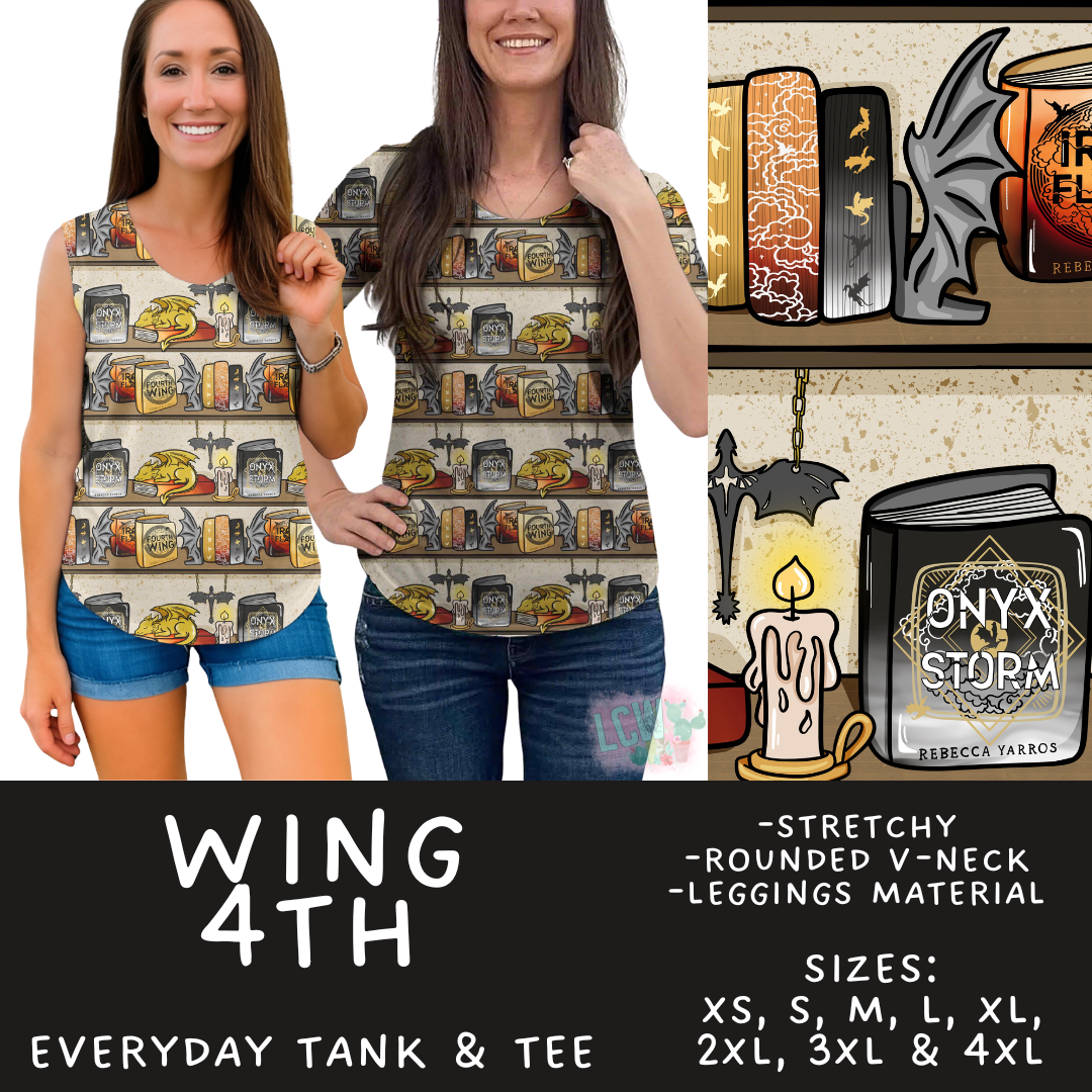 Batch #550 - Fun Run 24 - Closes 7/1 - ETA early Sept - Wing 4th Everyday Tank & Tee