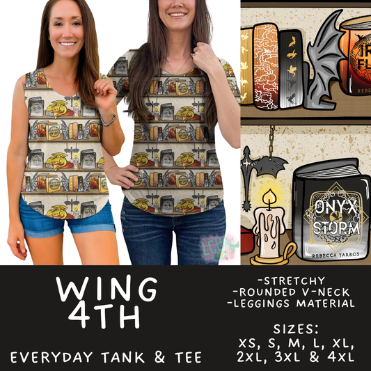 Batch #550 - Fun Run 24 - Closes 7/1 - ETA early Sept - Wing 4th Everyday Tank & Tee