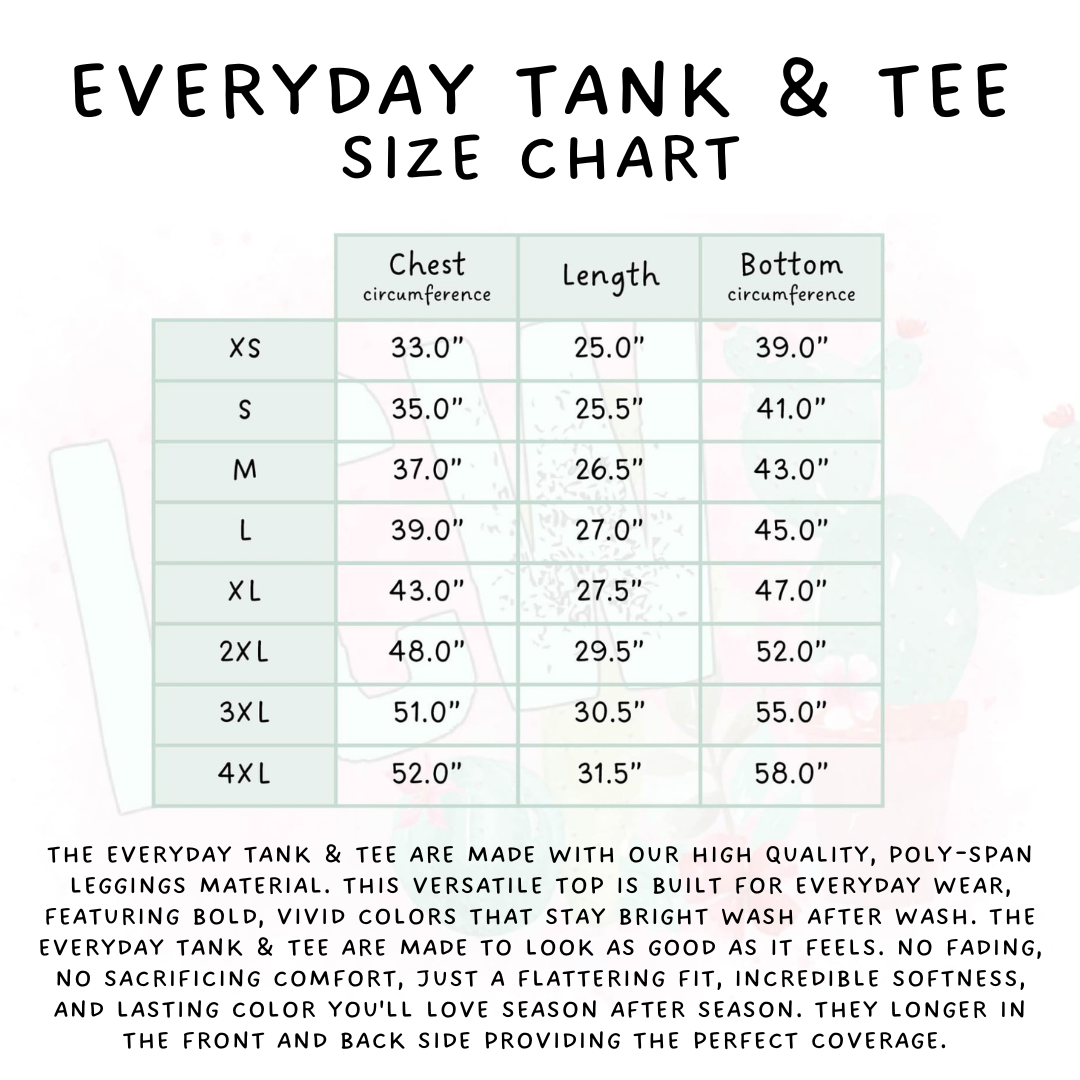 Batch #550 - Fun Run 24 - Closes 7/1 - ETA early Sept - Hey There Everyday Tank & Tee