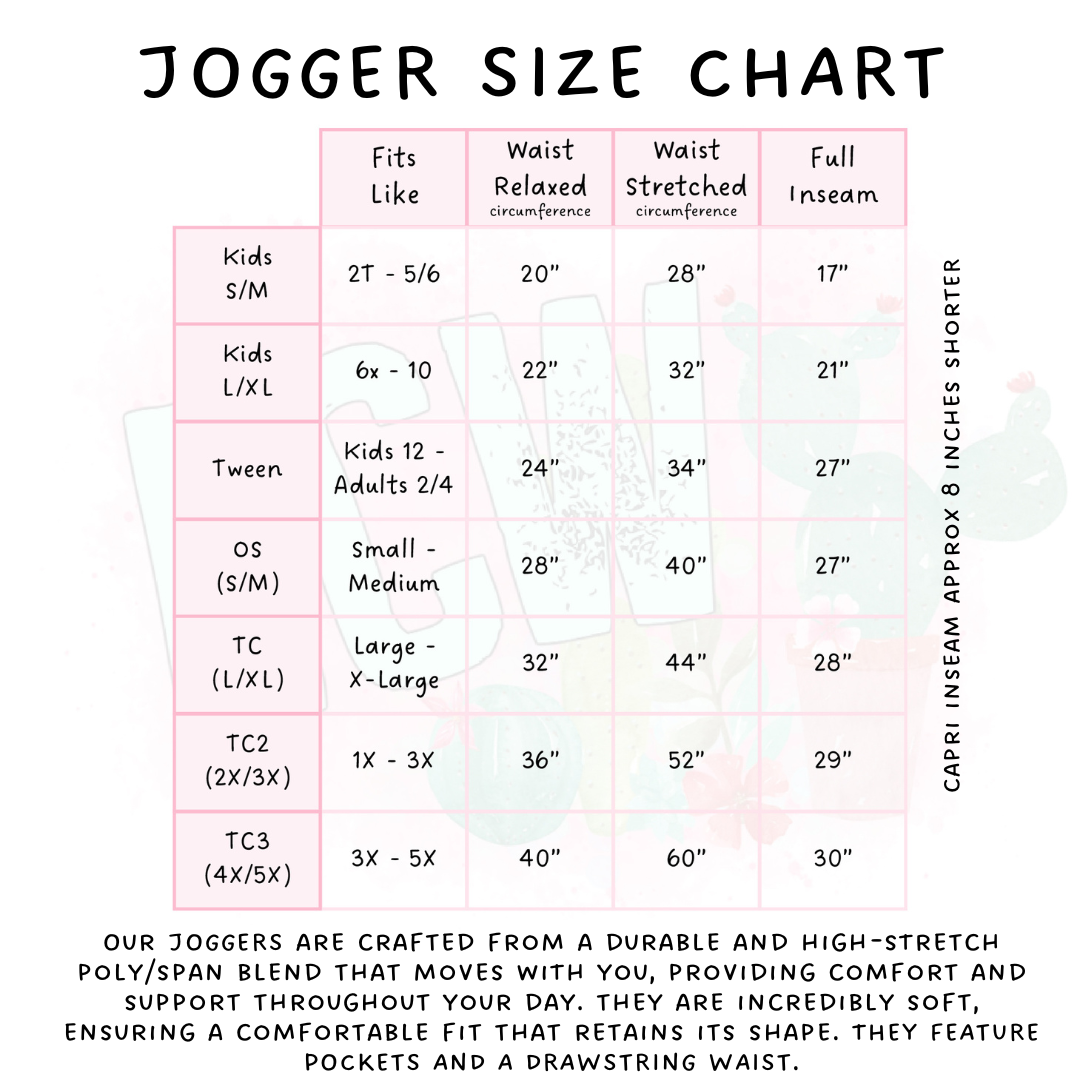Batch #546 - Character Mash - Closes 6/22 - ETA late August - Mash 04 Full and Capri Length Joggers