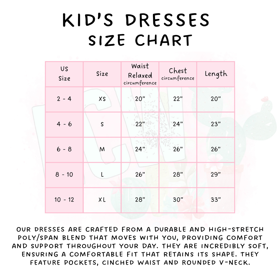 Batch #550 - Fun Run 24 - Closes 7/1 - ETA early Sept - Cute Heart Adult & Kids Dresses