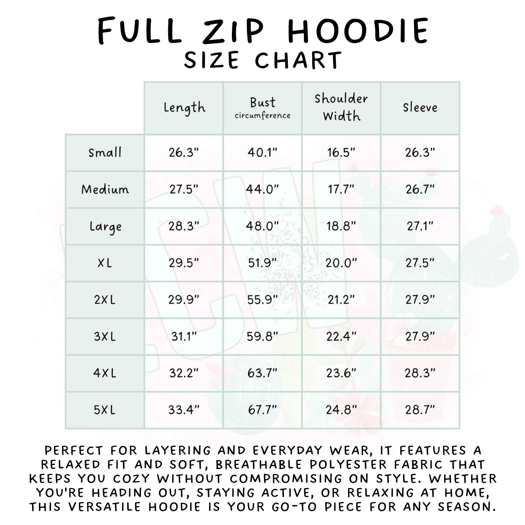 Batch #558 - Magical Character Christmas - Closes 7/20 - ETA mid/late Sept - Kitty Canes Full Zip Hoodie